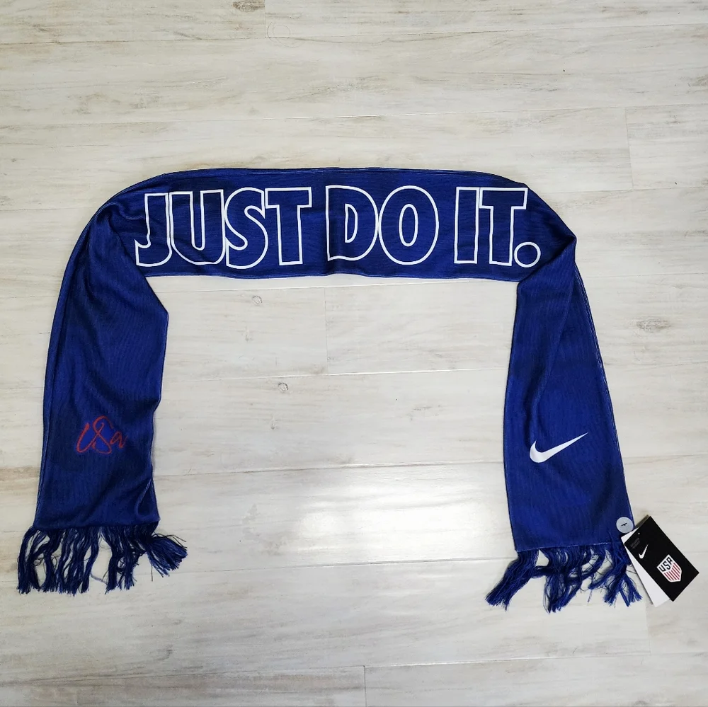 Nike USA Women's USWNT Blue Double Sided Scarf
